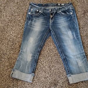 Miss me crop jeans